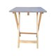 thumbnail image 3 of Mesa Plegable Rectangular Hogare Gris/Aile, 3 of 4