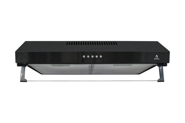 Campana Extractora De Pared Empotrable SUPRA NUBE N-60 Color Negro 60 Cm