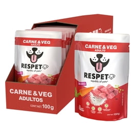 Alimento para perro Respet paquete de 30 sobres Carne y Vegetales de 100 gr&nbsp;