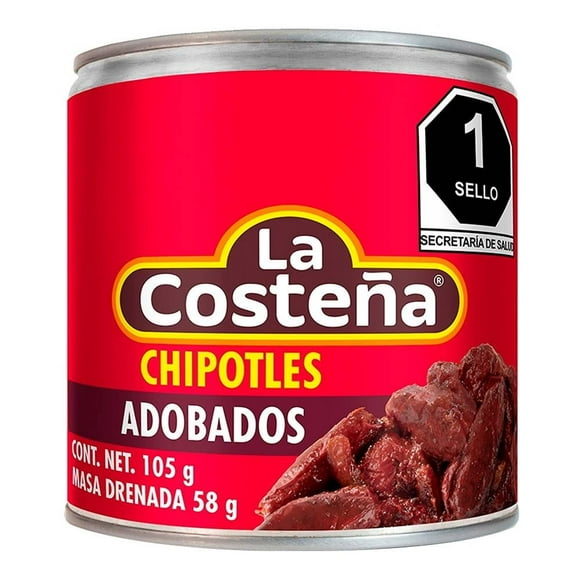 Chiles chipotles La Costeña en adobo 105 g