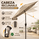 thumbnail image 3 of 2 Sombrilla Plegable 3 Mts Para Jardin Playa Camp Exterior. cafe, 3 of 9