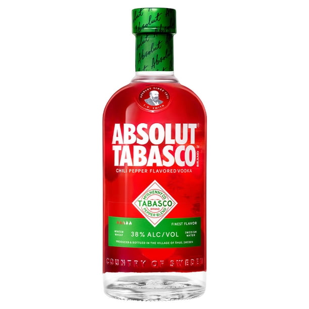 Vodka Absolut Tabasco 750 ml