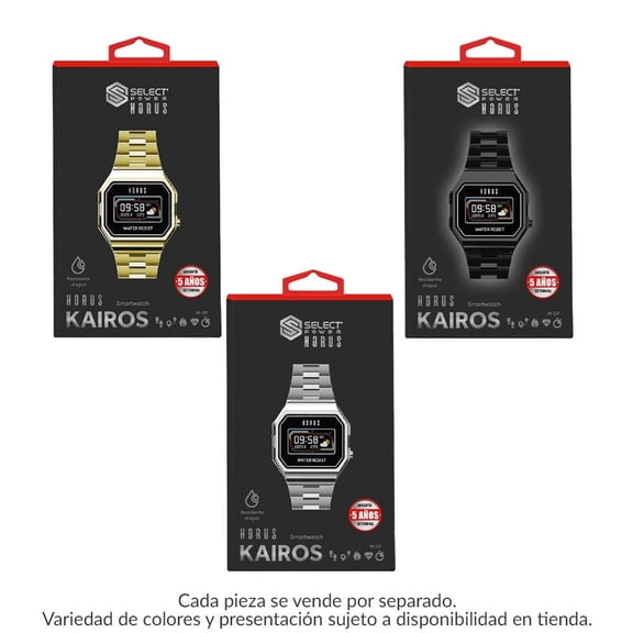 Reloj Inteligente Select Power Horus Kairos W-SP Varios Modelos 1 pza