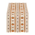 thumbnail image 2 of Thanksgiving Harvests Festival Table Runner con arcos de calabaza y piña decoración para mesas de comedor familiares y comedores, 2 of 9