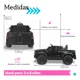 thumbnail image 4 of Carro Montable Eléctrico Niño Camioneta Pickup Con Control Negro, 4 of 8