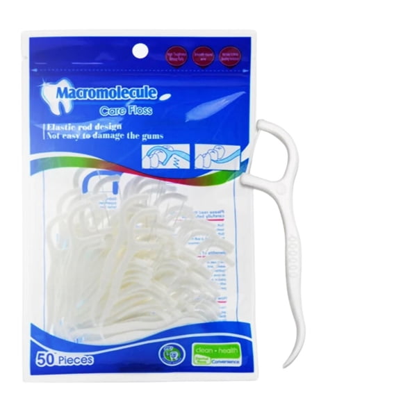 Hilo Dental Set 50 Piezas Limpieza Bucal Dientes Higiene