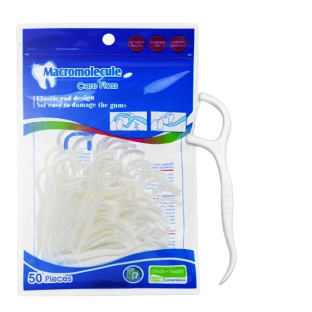 Hilo Dental Set 50 Piezas Limpieza Bucal Dientes Higiene