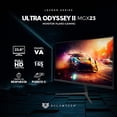 thumbnail image 2 of Monitor Gamer 23.8 BALAM RUSH ULTRA ODYSSEY II MGX23 1ms 165Hz FHD VA LED USB-C Negro BR-938341 negro, 2 of 5