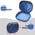 thumbnail image 2 of Funda para auriculares LTGEM compatible con JBL Tune 510BT/520BT/720BT/770NC y JBL Live 460NC/660NC/670NC/770NC/760NC y JBL Junior 470NC/Junior 320BT/JR 460NC y TOZO HT2 Blue, 2 of 8