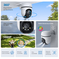 thumbnail image 3 of TP-LINK TAPO C500 Camara Vigilancia Wifi Exterior Full HD Giro 360, 3 of 9