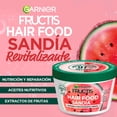 thumbnail image 4 of Mascarilla capilar Garnier Fructis hair food sandía cabello dañado 350 ml, 4 of 12