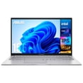 thumbnail image 1 of Laptop ASUS Vivobook 15 Intel Core 7 150U 16GB DDR4 SSD 1TB Pantalla 15.6" Touch FHD Windows 11 Teclado Ingles Plata, 1 of 6