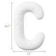 thumbnail image 2 of Funda Almohada Maternidad Betty Dain 60x25 C-Shape Blanca, 2 of 5