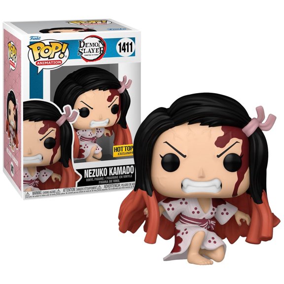 Funko Demon Slayer: Kimetsu no Yaiba POP! Figura de vinilo exclusiva de Animation Nezuko Kamado n.° 1411 [1411]