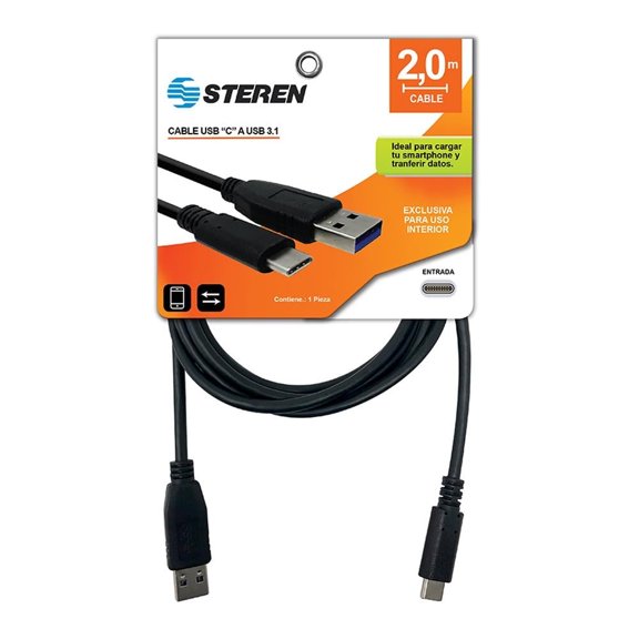 Cable Steren Tipo C USB-396