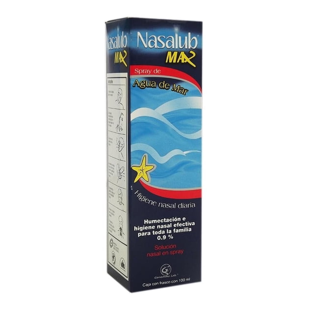Agua de mar Nasalub max en spray 100 ml