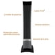 thumbnail image 4 of calefactor eléctrico cerámico portátil 19 m2 negro de torre, 4 of 7
