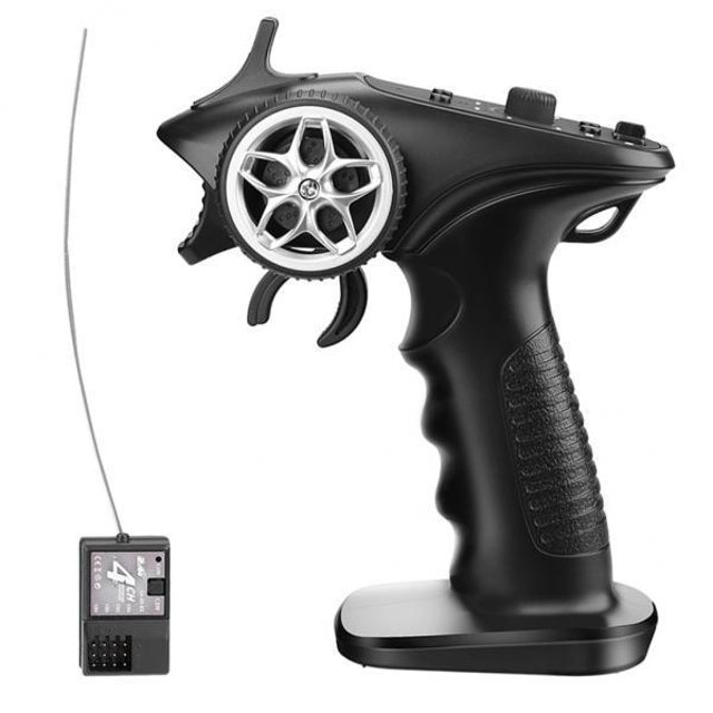 Mando a distancia para coche RC,reemplazo del accesorio del coche del control remoto rc,transmisor y receptor rc coche drone impermeable,transmisor rc receptor carros tanque control
