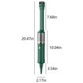 thumbnail image 3 of Aspiradora inalámbrica para coche con aspiración de 6000Pa - recargable por USB, soplador y aspirador 2 en 1 para detallado de autos, incluye teclado y herramientas para grietas, 3 of 6
