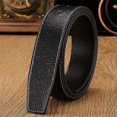 thumbnail image 1 of Leather Belts for Men and Women with H-Buckle | Two-Sided Adjustable Belt Straps, 1 of 5