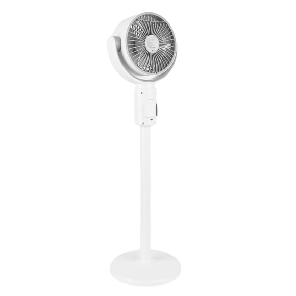 Ventilador De Piso Silencioso, Ventilador De Pie Oscilante ABS, Ligero, 5 Velocidades, Altura Ajustable Con Control Remoto Para El Hogar