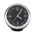 thumbnail image 1 of Reloj mecánico luminoso para coche, mini reloj para salpicadero de coche, con puntero de acero., 1 of 5