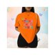 thumbnail image 2 of Playera La Mamá Más Bonita con Estilo Acuarela – Diseño Dulce y Femenino Color Anaranjado Talla Grande Marca Emil SaEs, 2 of 4