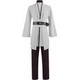 thumbnail image 4 of Disfraz de túnica para adulto, caballero, con capucha, uniforme, conjunto completo, para hombre, Halloween, cosplay, capa, 4 of 5