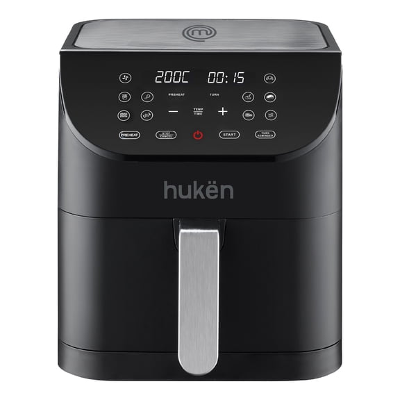 Freidora de Aire Masterchef by Huken Negro Matte 6L