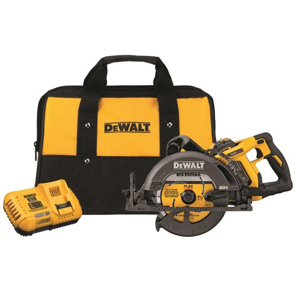 Sierra circular DEWALT FLEXVOLT 60 V MÁX. * 7-1/4 pulgadas estilo gusano