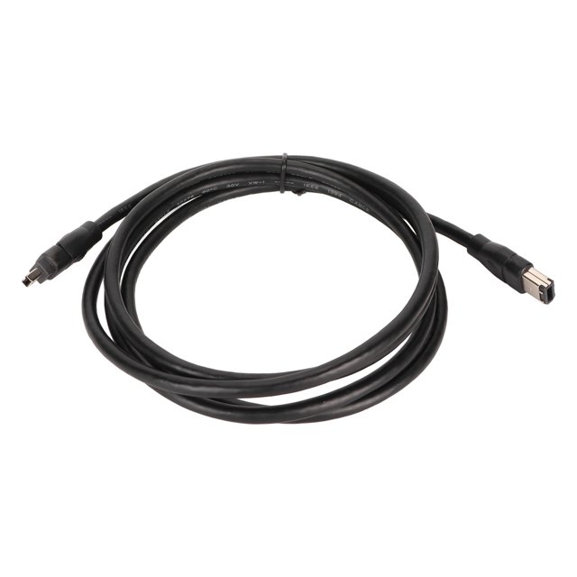 Cable Firewire De 6 Pines A 4 Pines, Cable Firewire DV Duradero Probado De Alto Voltaje IEEE1394 5.9 Pies Estable Para Videocámaras
