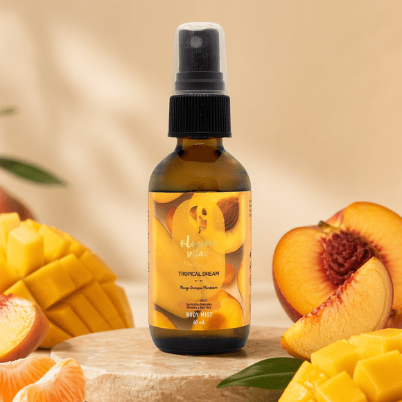 Fragancia Corporal Tropical Dream Mango Durazno Mandarina 60 ml