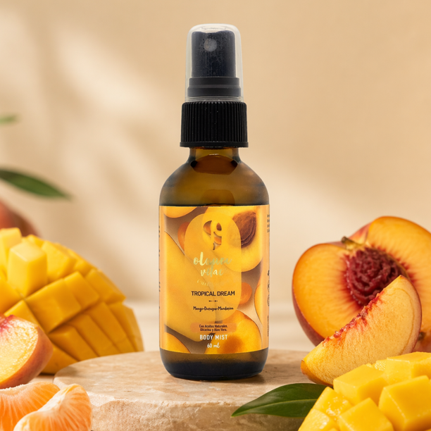 Fragancia Corporal Tropical Dream Mango Durazno Mandarina 60 ml