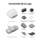 thumbnail image 3 of DJI Mic Mini 2 (2 TX+1 RX móvil+Estuche de Carga), micrófono inalámbrico | Para iPhone 17/16/15 y Android/tableta/PC, conectar y listo, batería de 90 h, transmisión hasta 300 m, vlogs, 3 of 9