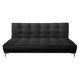 thumbnail image 1 of Sofa Cama Reclinable El Bazar Store Zeus Gris Oxford Terciopelo Futon 3 posiciones Abotonado Sala, 1 of 6