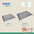 thumbnail image 4 of Cama elevada para mascotas Infanti Pets grande, 4 of 4