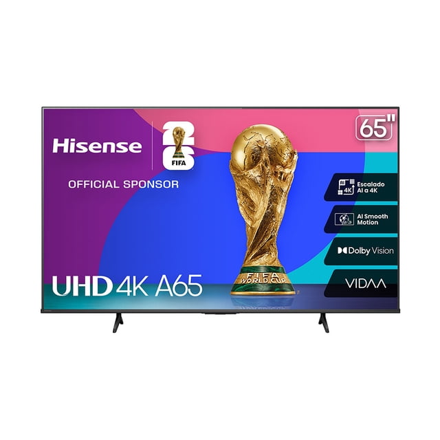 TV Hisense 65 pulgadas 65A65NV 4K Vidaa
