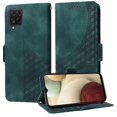 thumbnail image 3 of Funda GANGXUN para Samsung Galaxy A12 4G con diseño acolchado elegante, cuero PU, protección total y ajuste preciso, 3 of 5