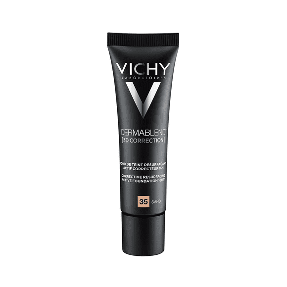 Base de Maquillaje Vichy Dermablend 3D Fluido Tono 35 de alta cobertura 30 ml