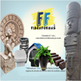 thumbnail image 4 of Plato Base de fibra de vidrio FibraFormas Cuadrado 39cm Chocolate, 4 of 4