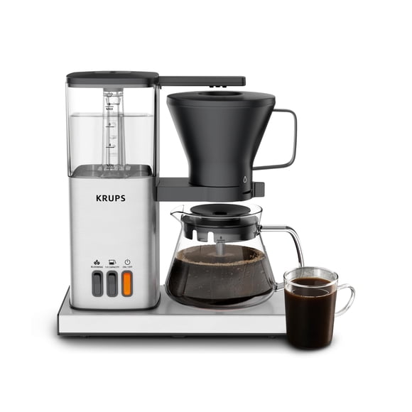 Cafetera de goteo KRUPS Essential Brewer para 8 tazas con certificación SCA