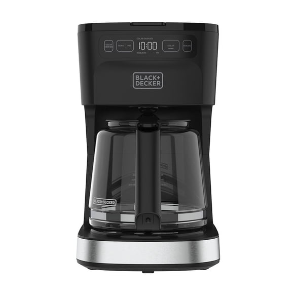 Cafetera Black+Decker 12 Tazas Programable Café Craft Negra