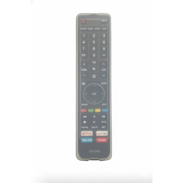 Funda Control Inn Transparente Compatible con Control Hisense TV