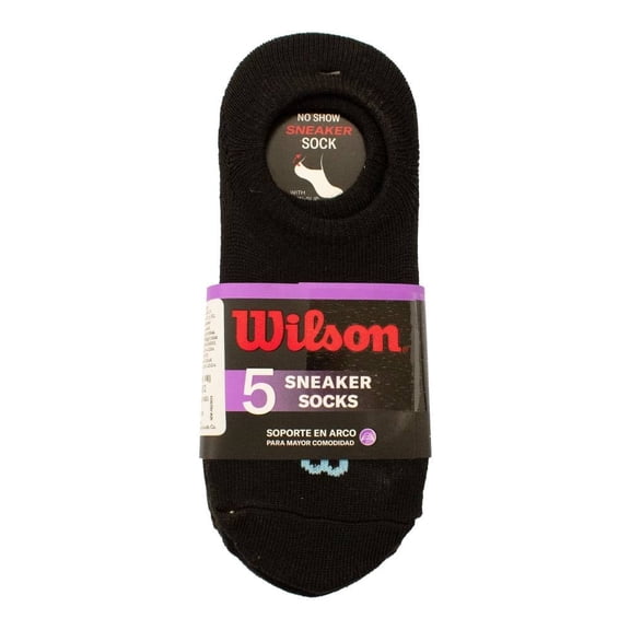 Calcetines Deportivos Wilson Mujer 5 Pares Blanco Talla Única