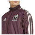 thumbnail image 4 of Chamarra adidas Hombre Seleccion Nacional Mexico Reversible rojo S, 4 of 6