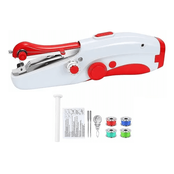 Mini Máquina de Coser Eléctrica portátil Malubero para casi todas las telas < 2 mm