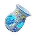 thumbnail image 1 of Quemador de Aceite Advancent Vidrio Brillante Azul, 1 of 5