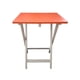 thumbnail image 3 of Mesa Plegable Rectangular Rojo Gris Hogare Mesa Plegable Rectangular, 3 of 4