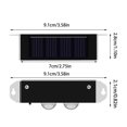 thumbnail image 3 of Luces solares para exteriores, lámpara de pared para el hogar, diseño de jardín, balcón, patio, decoración de pared, 3 of 6