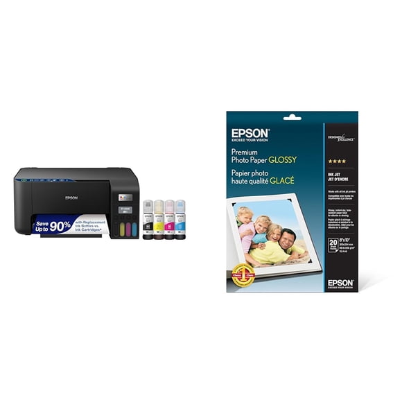 Impresora Epson EcoTank ET-2400 inalámbrica en color todo en uno